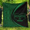 Marquesas Islands Flag Polynesian Premium Quilt  Circle Style  06 J2  Quilt
